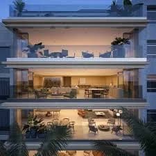 Mar Delfim Moreira, apartamento de alto padrão no Leblon, Rio de Janeiro